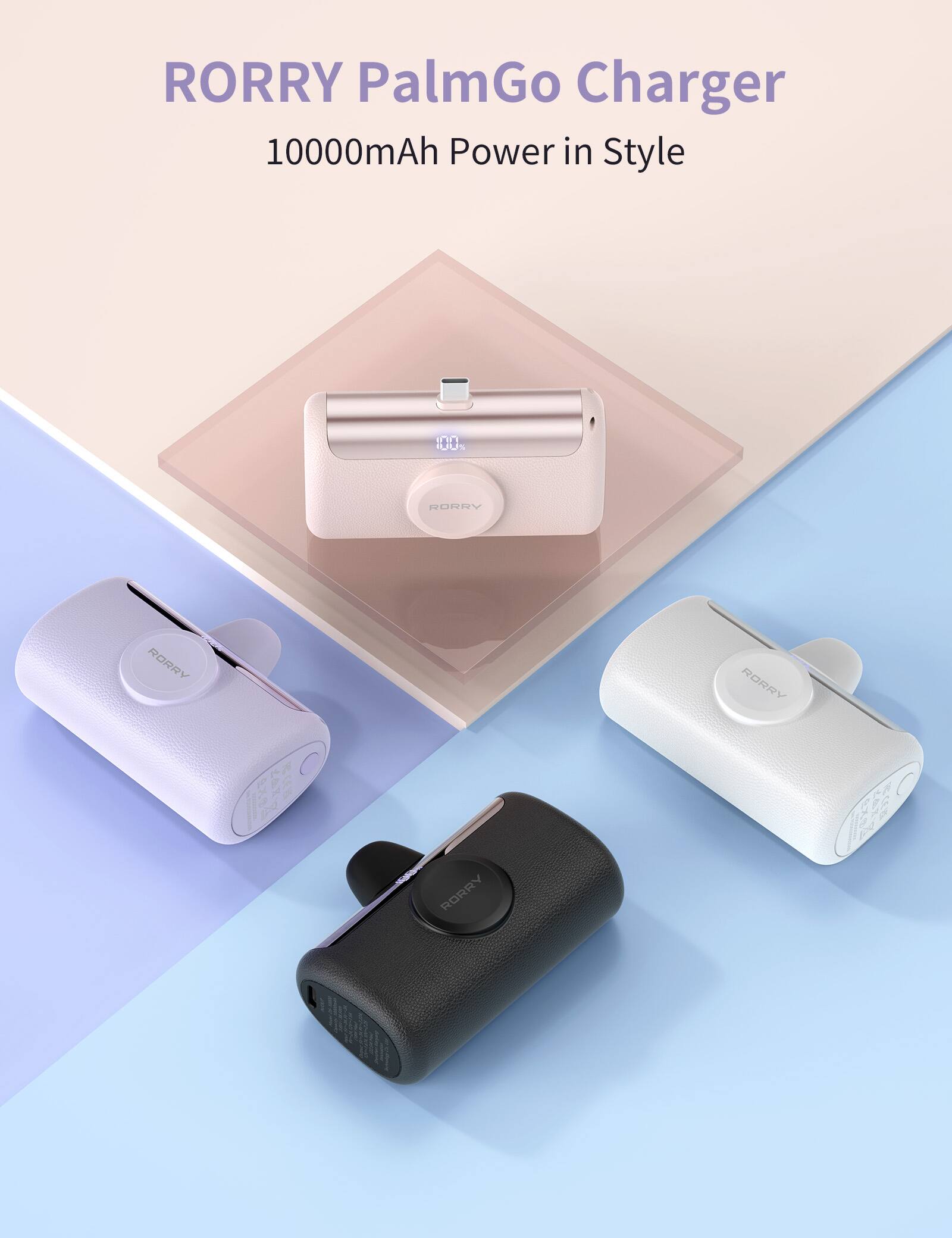 RORRY PalmGo Charger 10000mAh Power in Style

001 10%

RORRY

RORRY

RORRY

COMICS CER

RORRY