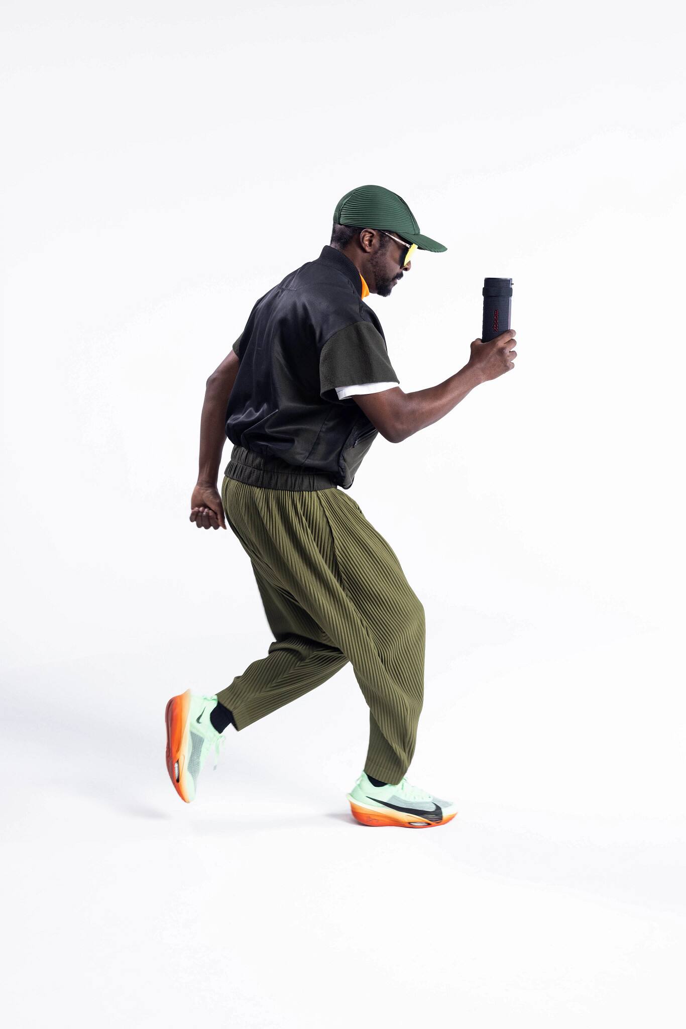 Alt View 8. LG - xboom Grab Portable Bluetooth Speaker - Black.