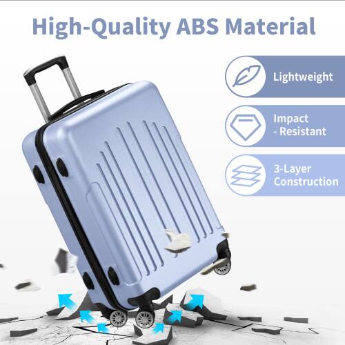 High-Quality ABS Material  
Lightweight  
Impact-Resistant  
3-Layer Construction