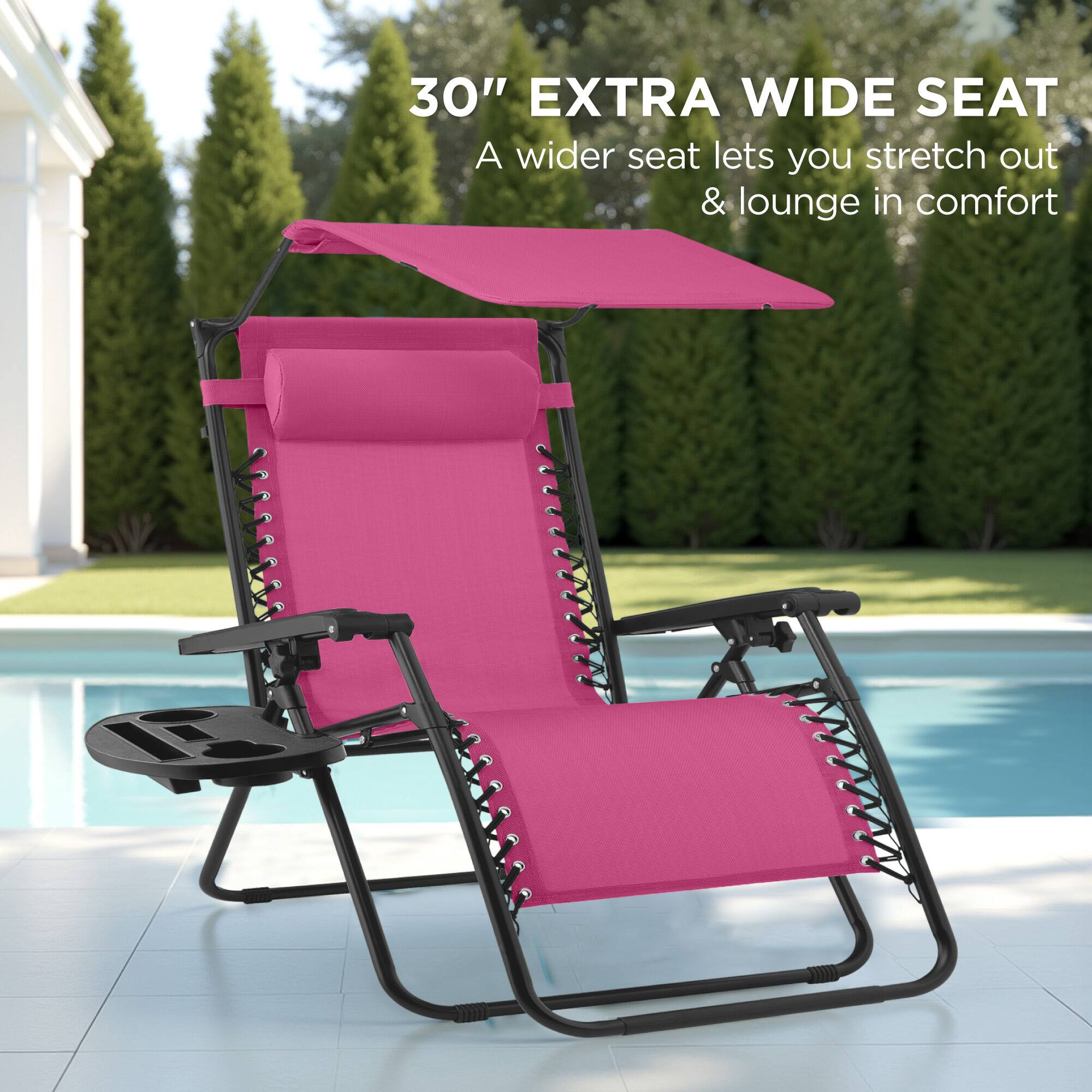 30" EXTRA WIDE SEAT  
A wider seat lets you stretch out & lounge in comfort