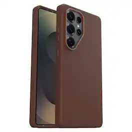 OtterBox - Symmetry Cactus Leather Series Hard Shell for Samsung Galaxy S25 Ultra - Brown