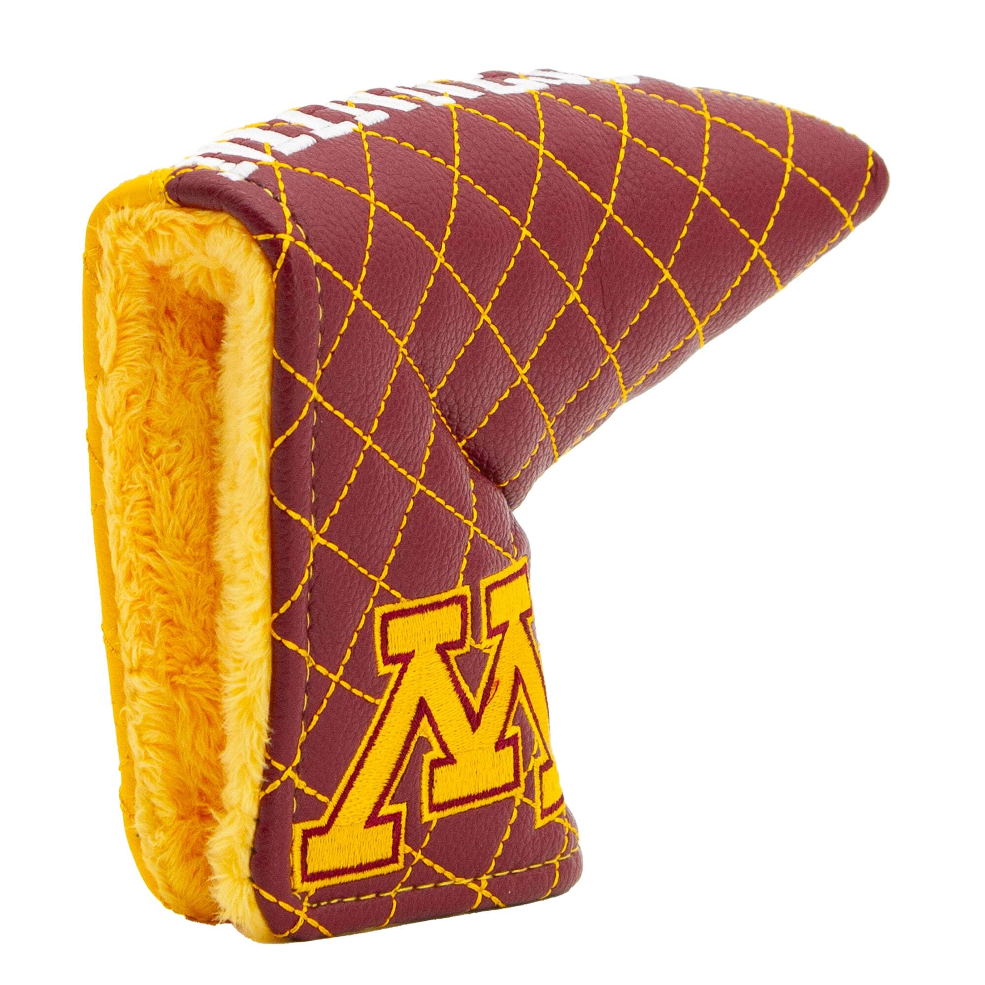Alt View 3. Team Golf - Minnesota Golden Gophers Quilted Blade Putter Cover - Multicolor.