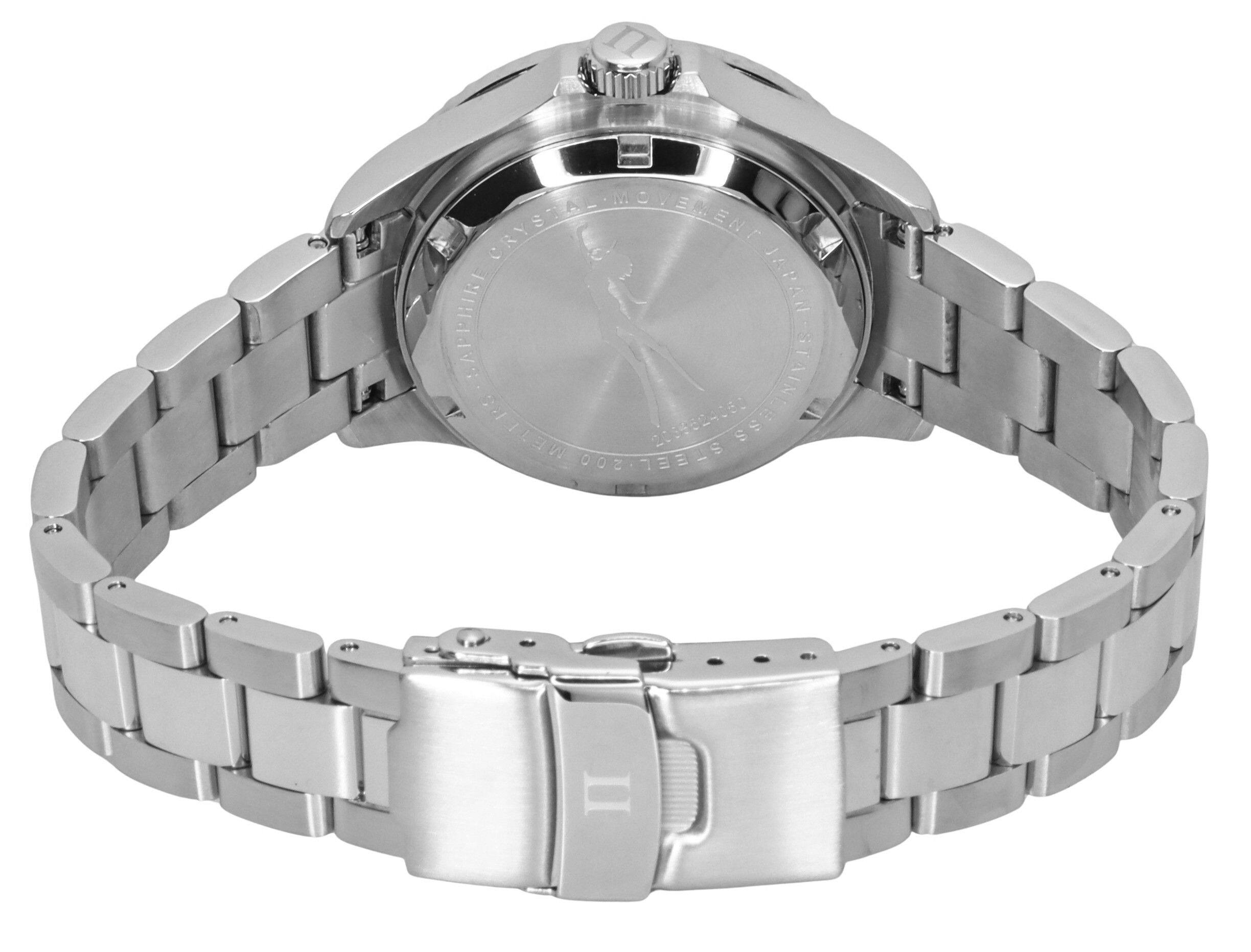 MC - CRYSTAL MOVEMENT JAPAN SAPPHIRE NIVAS METERS 2039824080 STAINLESS SS 200 73319 II