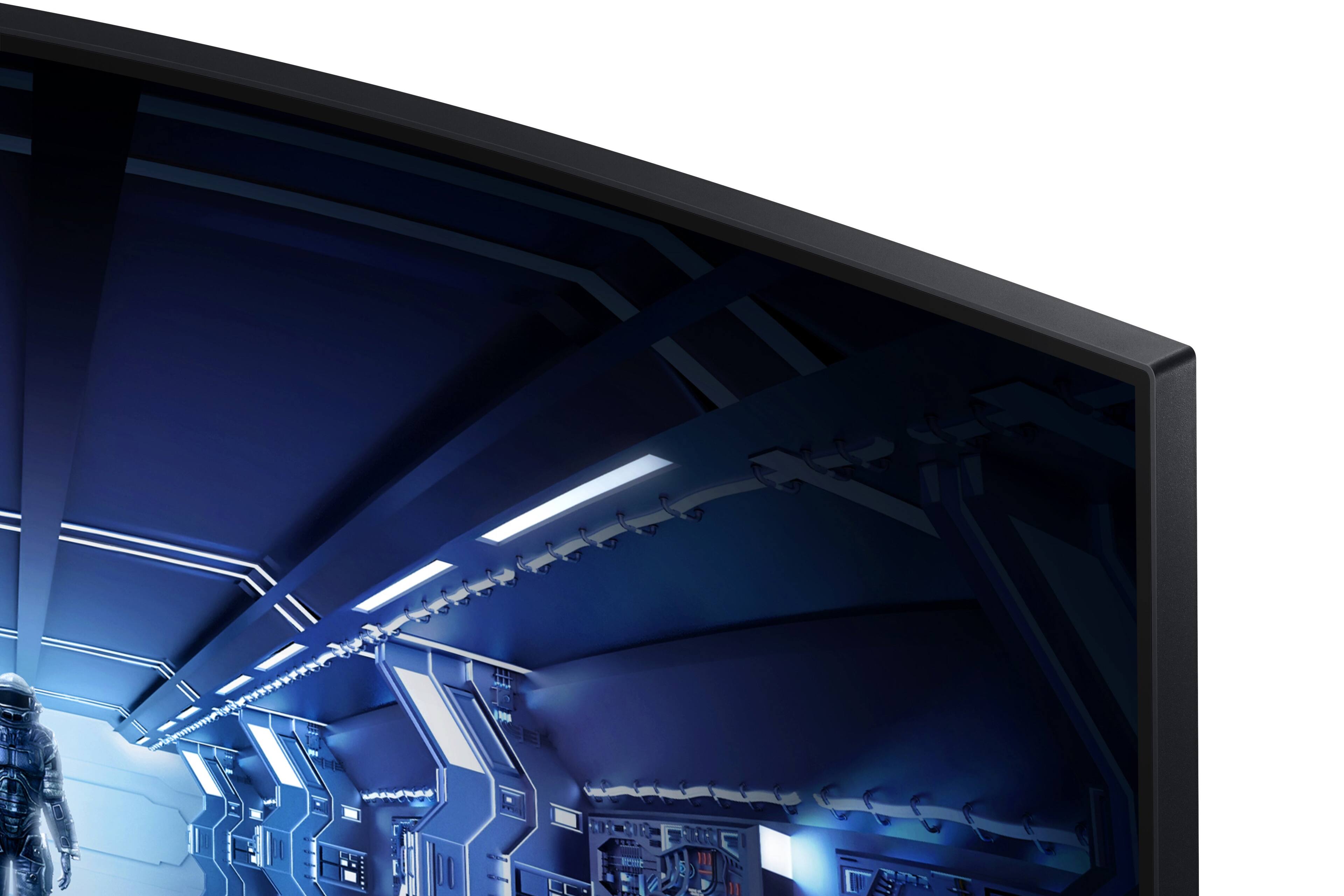 Alt View 17. Samsung - Odyssey G5 32" LED Curved WQHD FreeSync Monitor with HDR (HDMI) - Black.