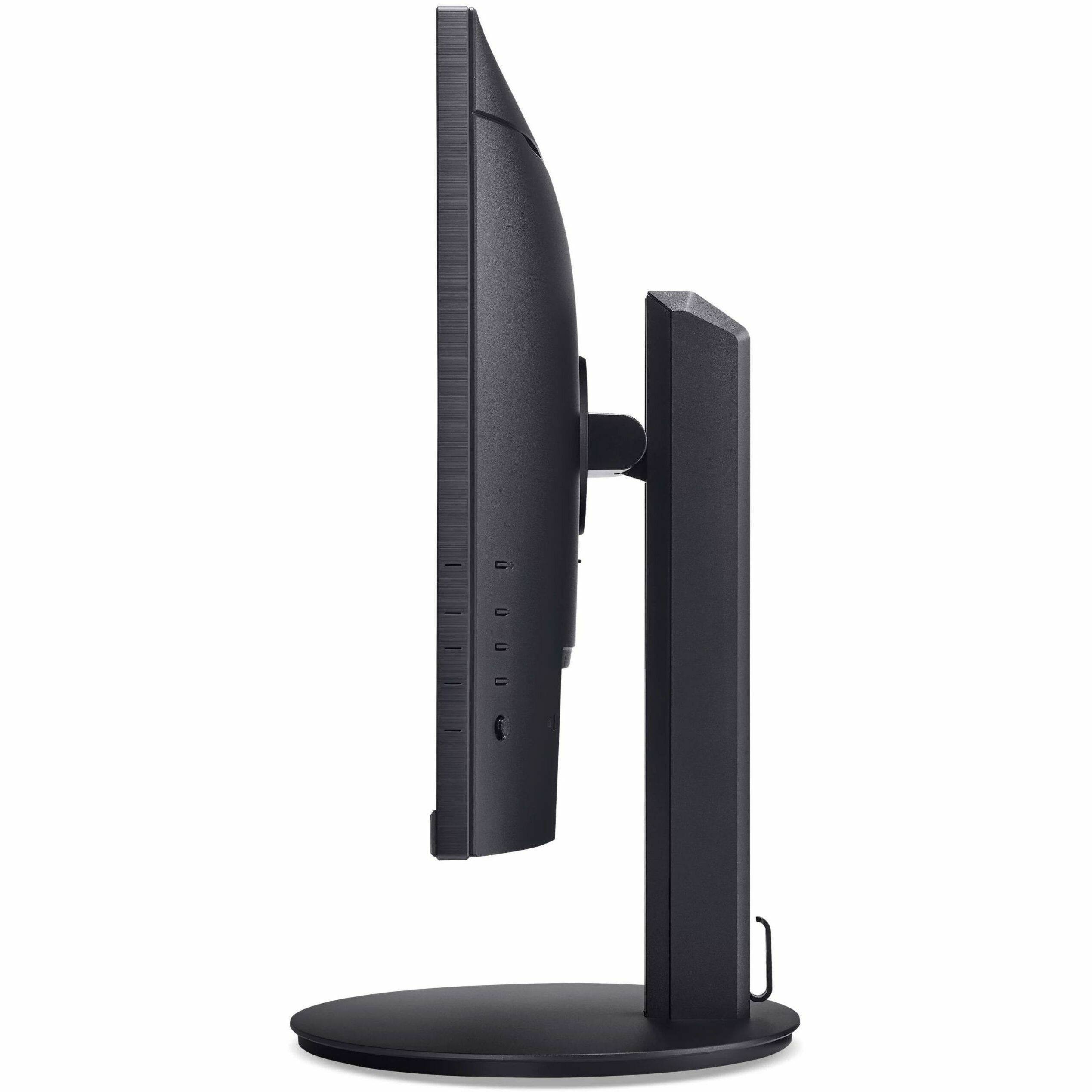 Alt View 3. Acer - Acer Vero CB272K 27" Class 4K UHD LED Monitor - 16:9 - Black - 27" Viewable - In-plane Switching (IPS) Technology - LED - Black.