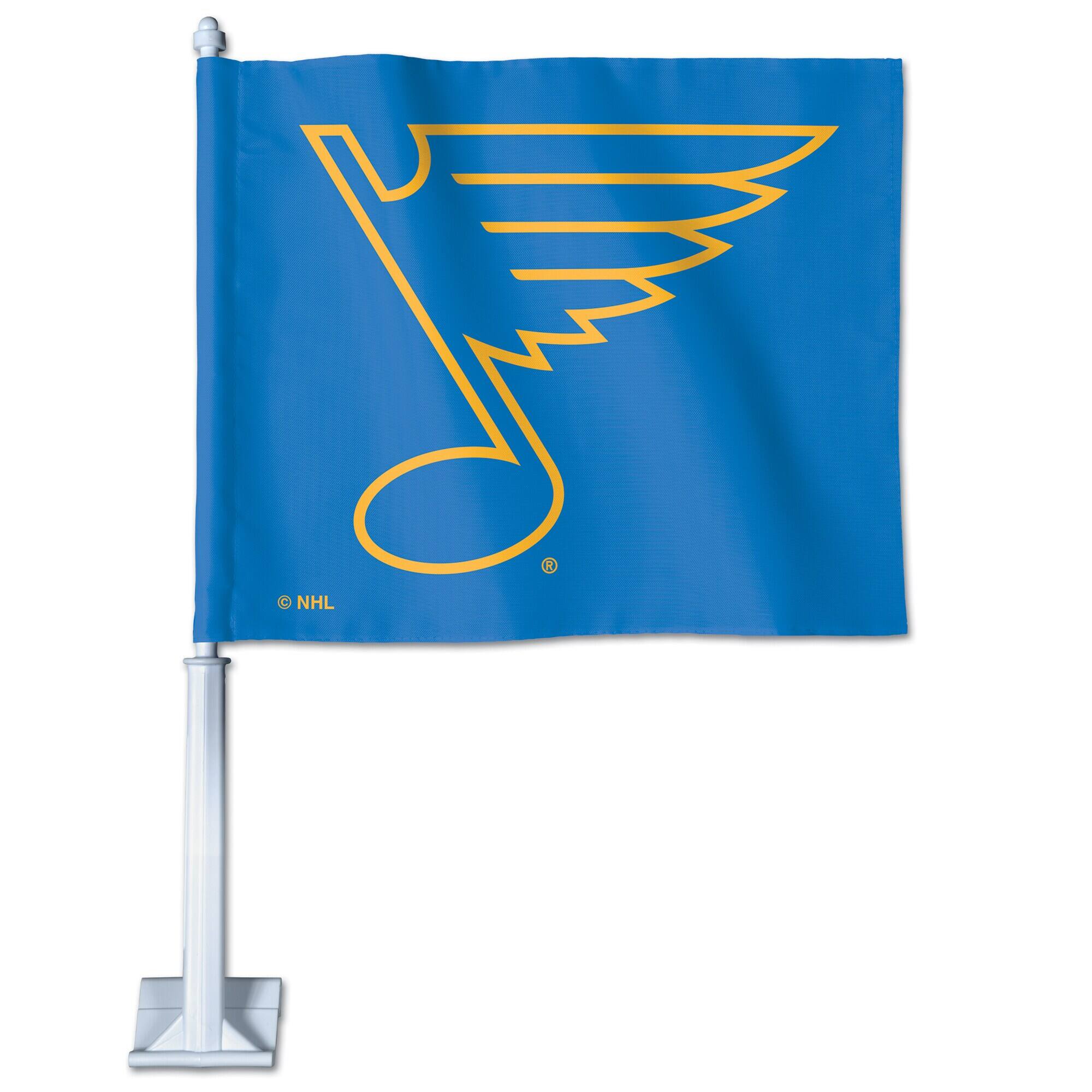 Alt View 2. WinCraft - St. Louis Blues Double-Sided Car Flag - Multicolor.
