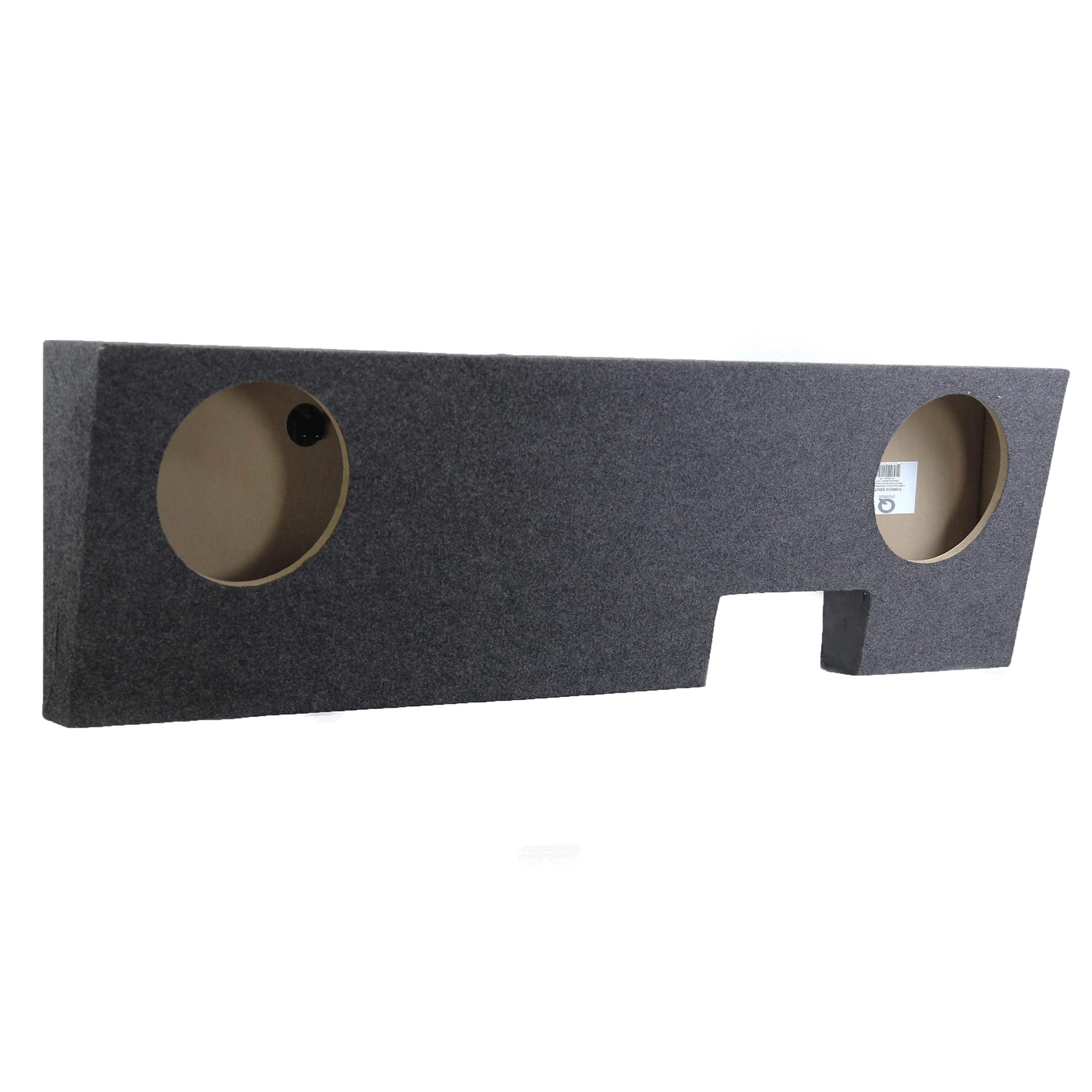 QPower - Dual 10" Sealed Sub Box for Ford F-250 & F-350 Super Duty 2004-2025