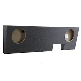 QPower - Dual 10" Sealed Sub Box for Ford F-250 & F-350 Super Duty 2004-2025