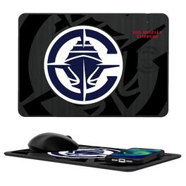 Keyscaper - LA Clippers Wireless Charger & Mouse Pad - Multicolor