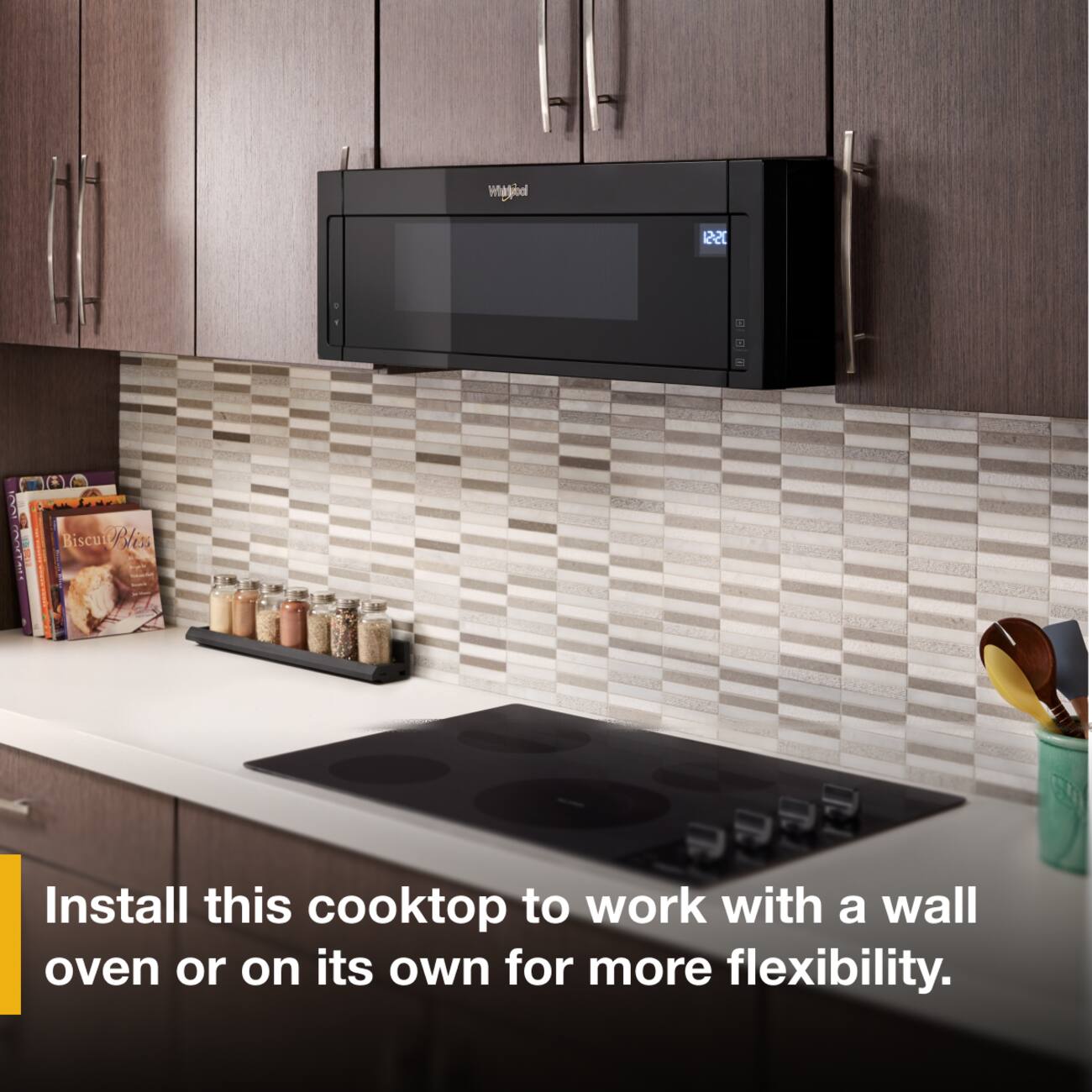 Warjool  
05-51  
MIAL  
Sertell Biscuit Bliss  

Install this cooktop to work with a wall oven or on its own for more flexibility.