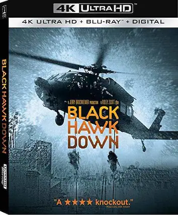 Front. Black Hawk Down - 4K Blu-Ray.