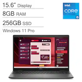 Dell - Latitude 3550 15.6" FHD Laptop - Intel Core i5-1335U 13th Gen with 8GB Memory - 256GB SSD - Windows 11 Pro - Gray