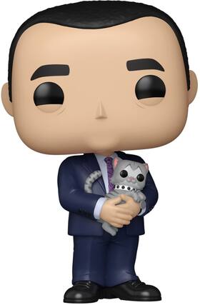 Front. Funko - FUNKO POP! Television: Suits - Louis Litt with Mikado - COLLECTIBLES - Multicolor.