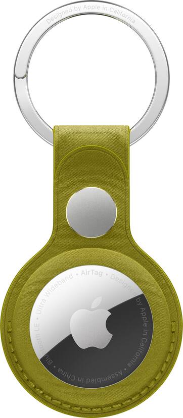 Apple AirTag FineWoven Key Ring Chartreuse MA7L4ZM/A - Best Buy Apple AirTag FineWoven Key Ring Chartreuse MA7L4ZM/A - Best Buy