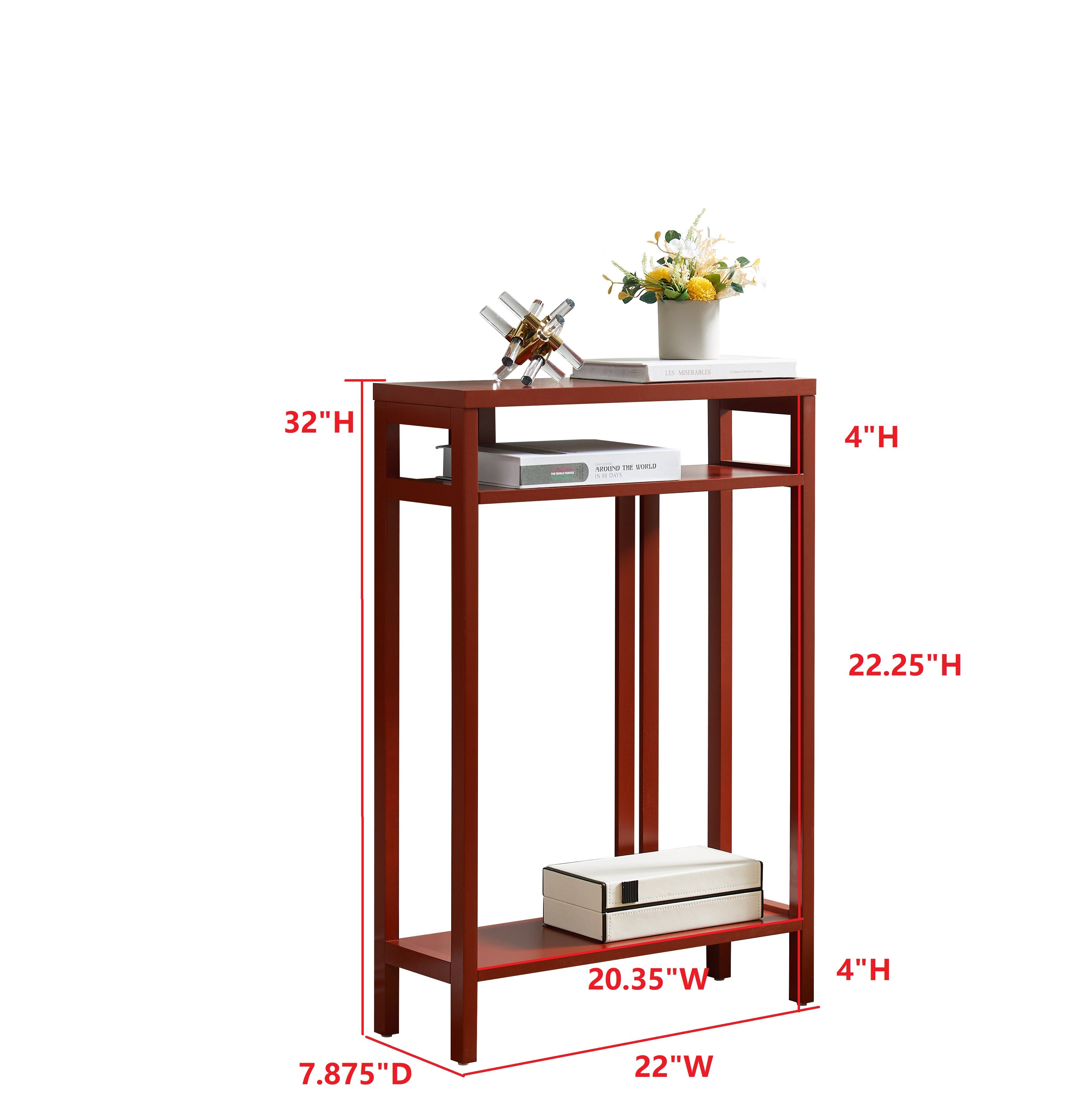 32"H  
4"H  
22.25"H  
20.35"W  
4"H  
7.875"D  
22"W