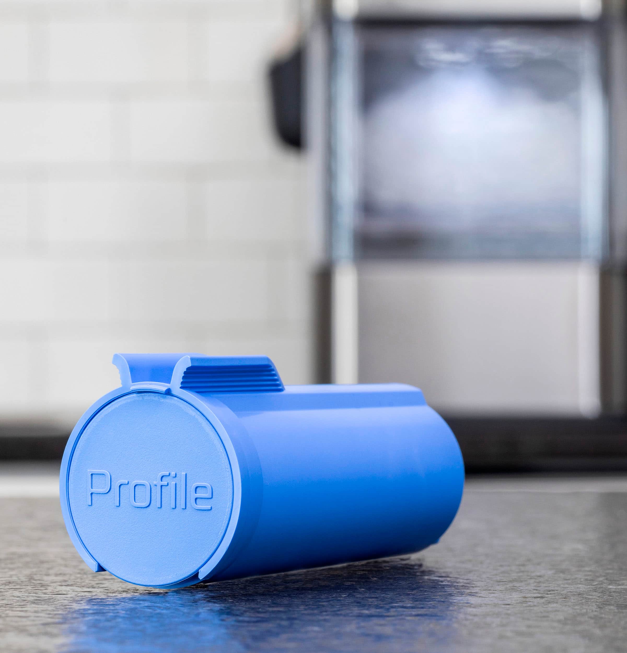 Alt View 26. GE Profile - Opal 2.0 Ultra Nugget Ice Maker with Side Tank and Scale Inhibiting Filter - Stainless Steel.