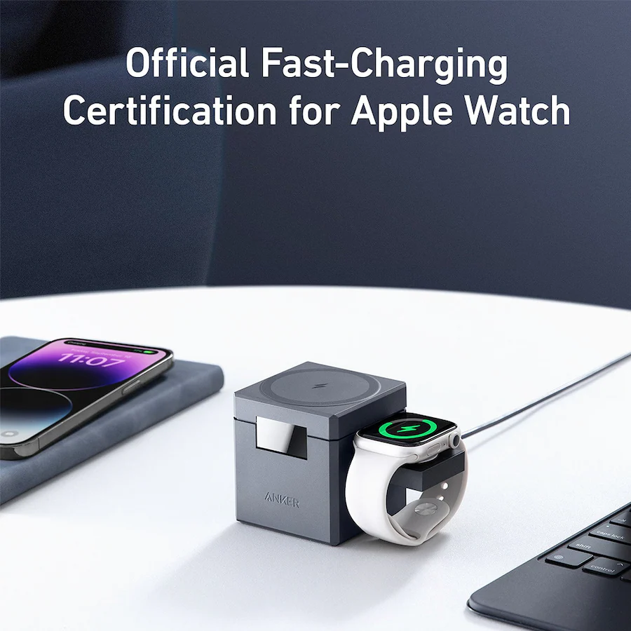 Certificación oficial de carga rápida para Apple Watch