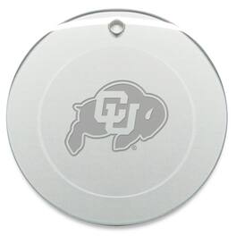 Jardine - Colorado Buffaloes 3'' Glass Round Ornament - Multicolor