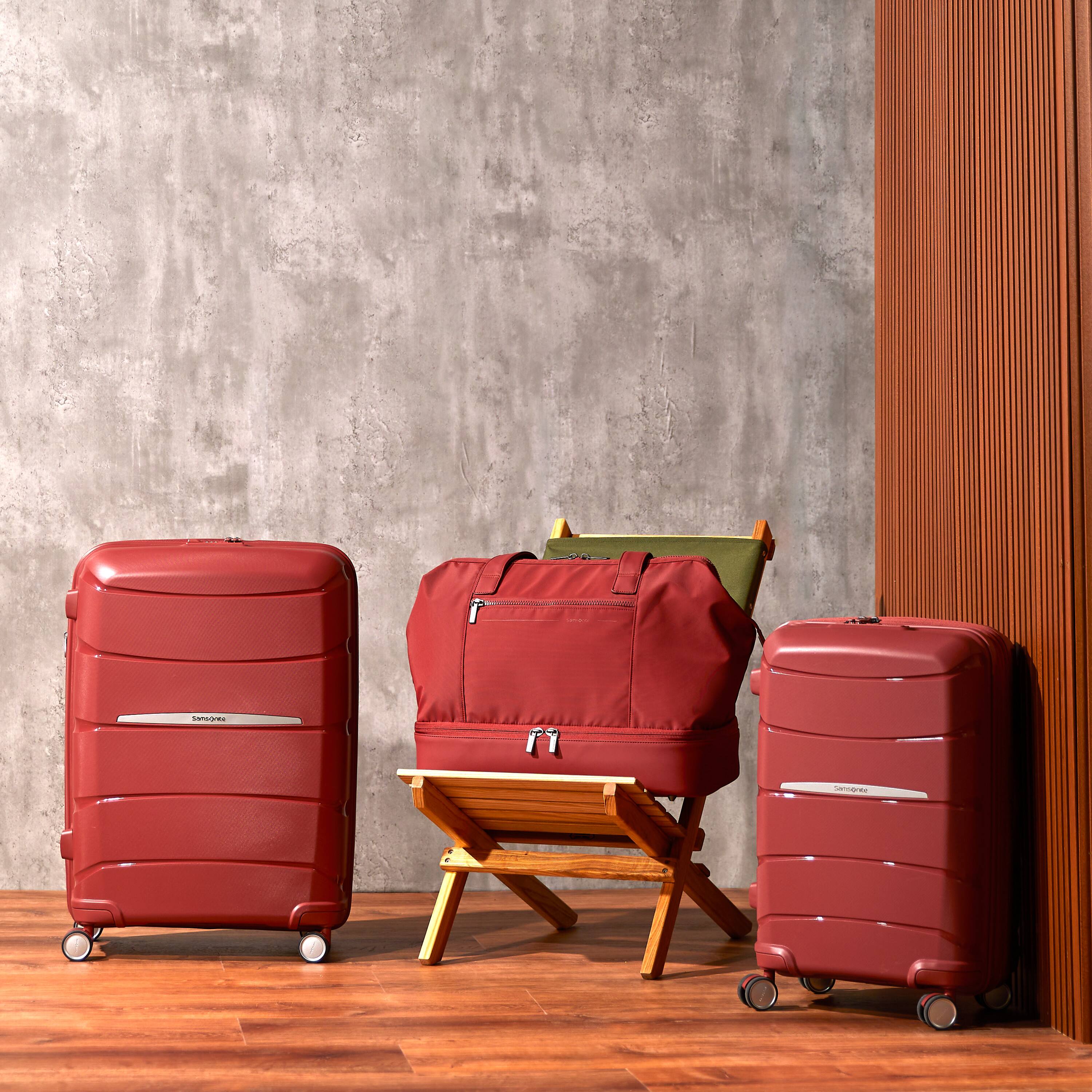 Alt View 11. Samsonite - Outline Pro Large Spinner Suitcase - Mars Red.