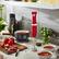 Alt View 1. KitchenAid - Cordless Variable Speed Hand Blender - Passion Red.