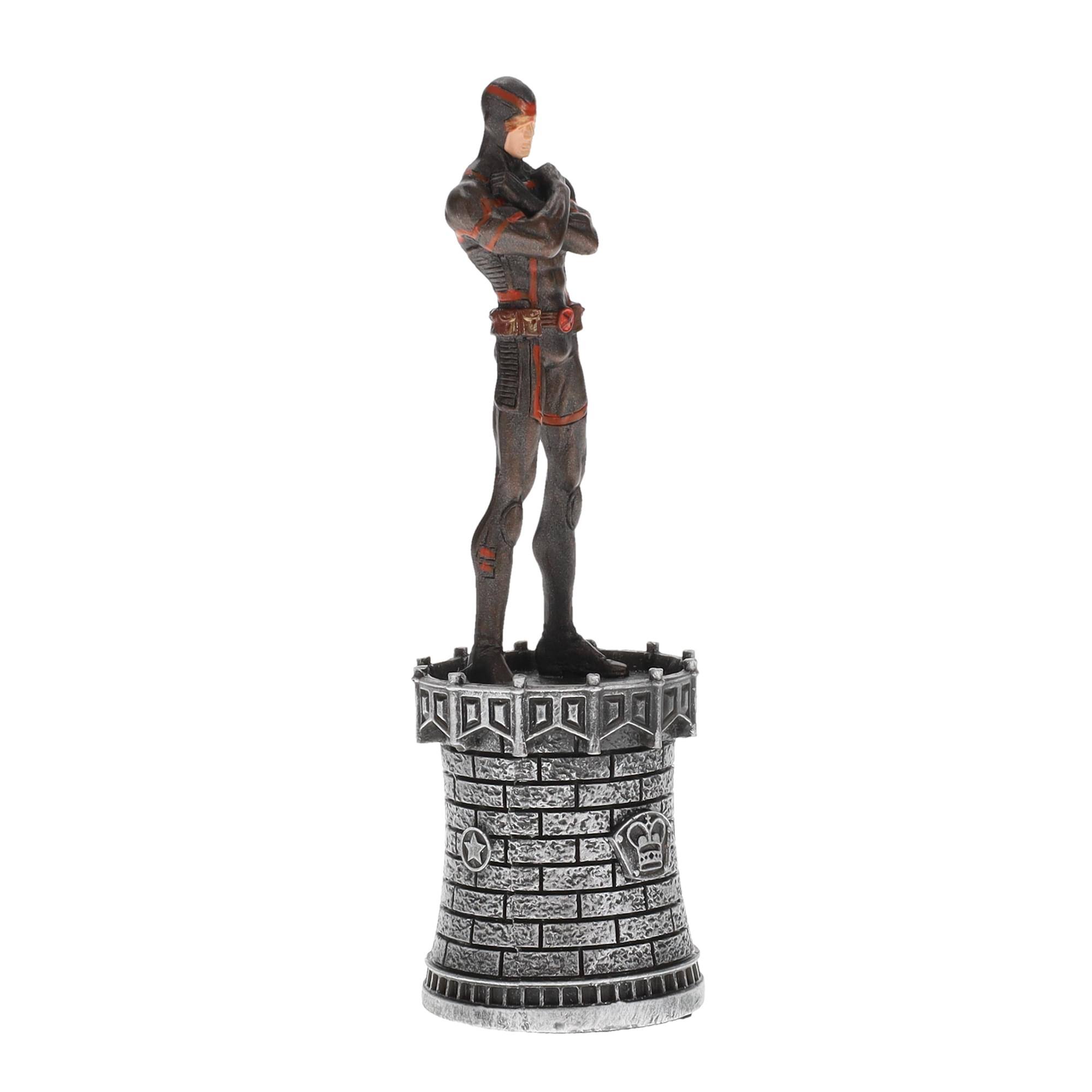 Alt View 4. Marvel - Marvel Chess Collection #38 Cyclops (King) | Chess Piece Only.