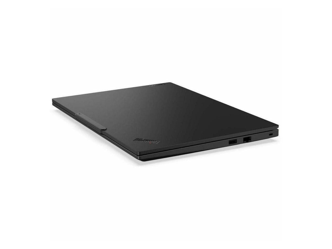 Alt View 5. Lenovo - Lenovo ThinkPad E14 Gen 7 21U2002KUS 14" Touchscreen Copilot+ PC Notebook - WUXGA - 60 Hz - Intel Core Ultra 5 2nd Gen - Black.