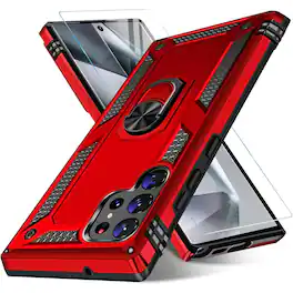 Kitcheniva - Shockproof Phone Case For Samsung Galaxy S25 Ultra - Red