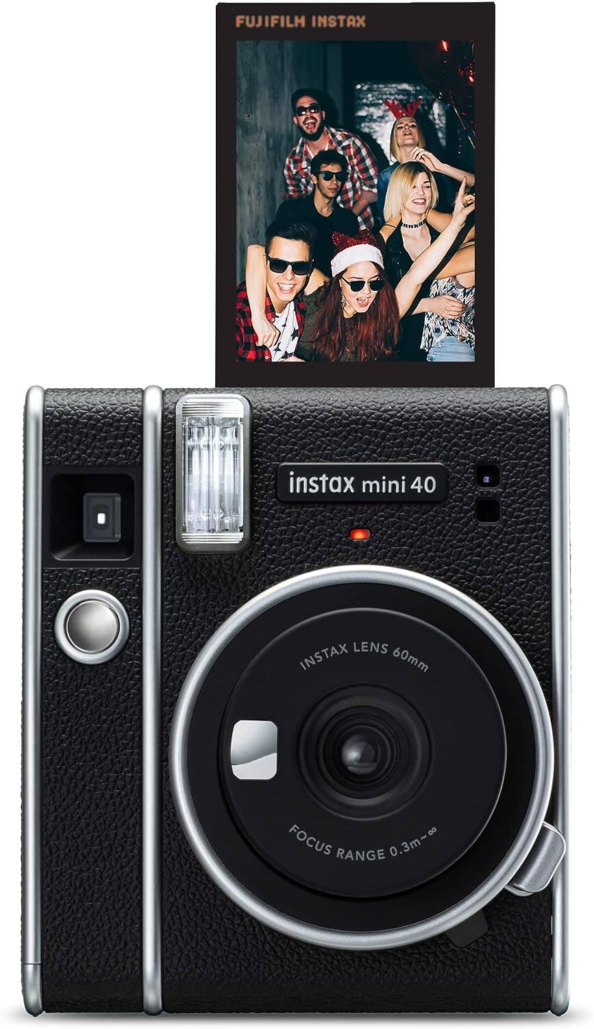 FUJIFILM INSTAX  
instax mini 40  
INSTAX LENS 60mm  
FOCUS RANGE 0.3m~∞