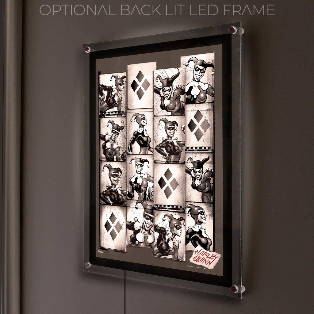 OPTIONAL BACK LIT LED FRAME

HARLEY QUINN