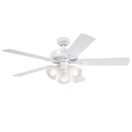 Westinghouse - Vintage 52 in. White LED Indoor Ceiling Fan