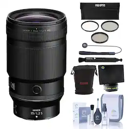 Bundle - Nikon - NIKKOR Z 35mm f/1.2 S Lens, with Included Value