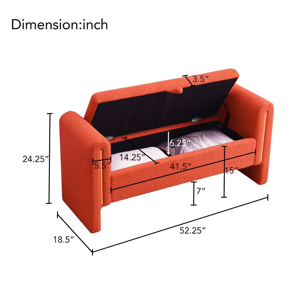 Dimension: inch

3.5"
6.25"
24.25"
14.25"
5.5"
41.5"
15"
7"
18.5"
52.25"