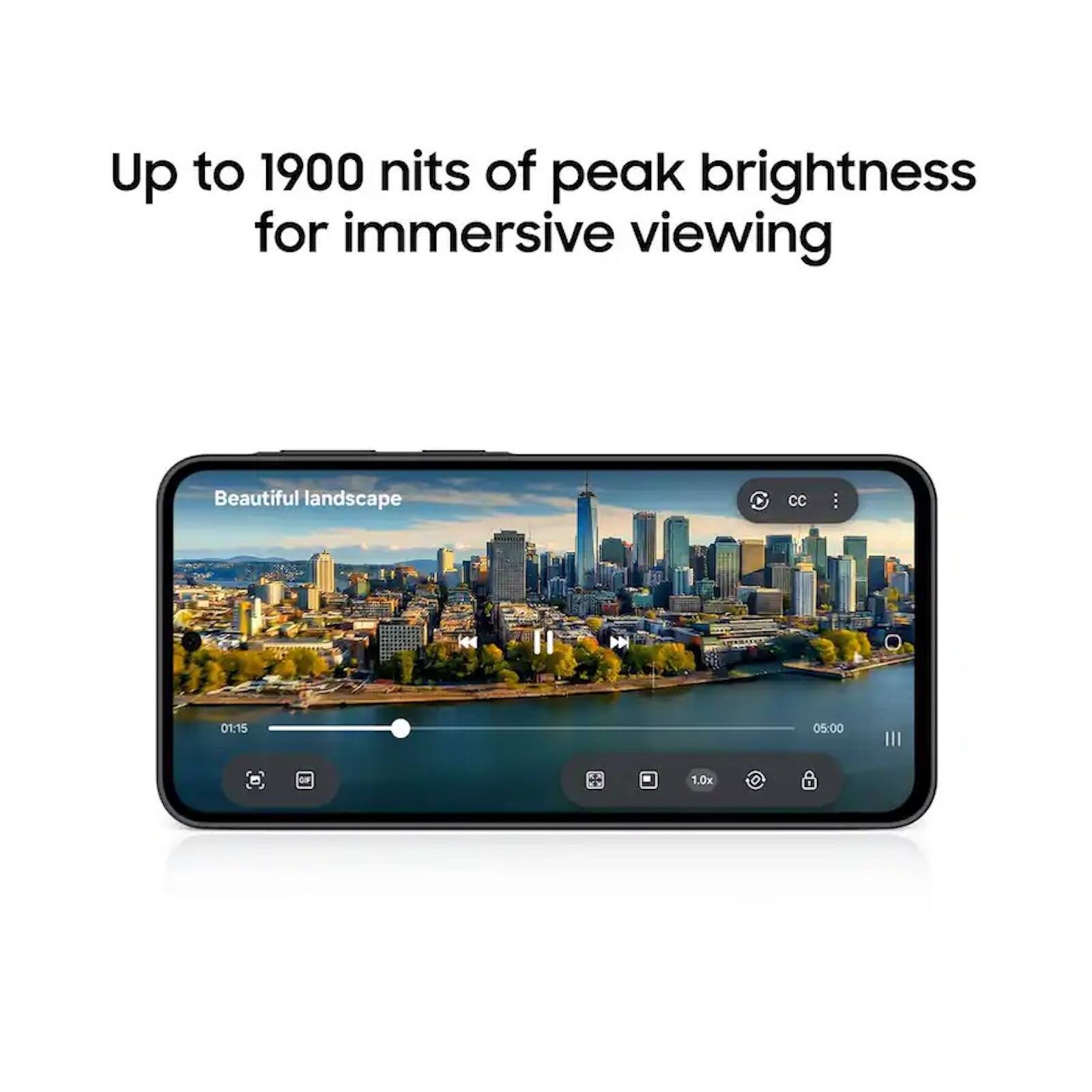 Up to 1900 nits of peak brightness for immersive viewing

Beautiful landscape

01:15
05:00
1.0x