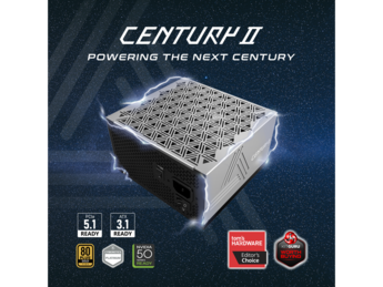 Montech CENTURY II 1050W 80+ Gold & Cybenetics Platinum Modular Montech CENTURY II 1050W 80+ Gold & Cybenetics Platinum Modular