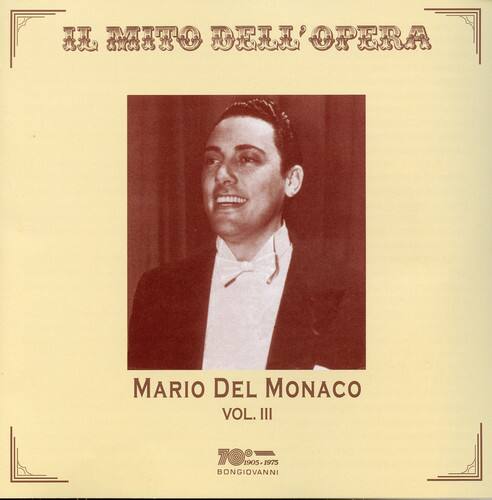 Mario del Monaco Il Mito Dell'opera 3 COMPACT DISCS [CD] - Best Buy
