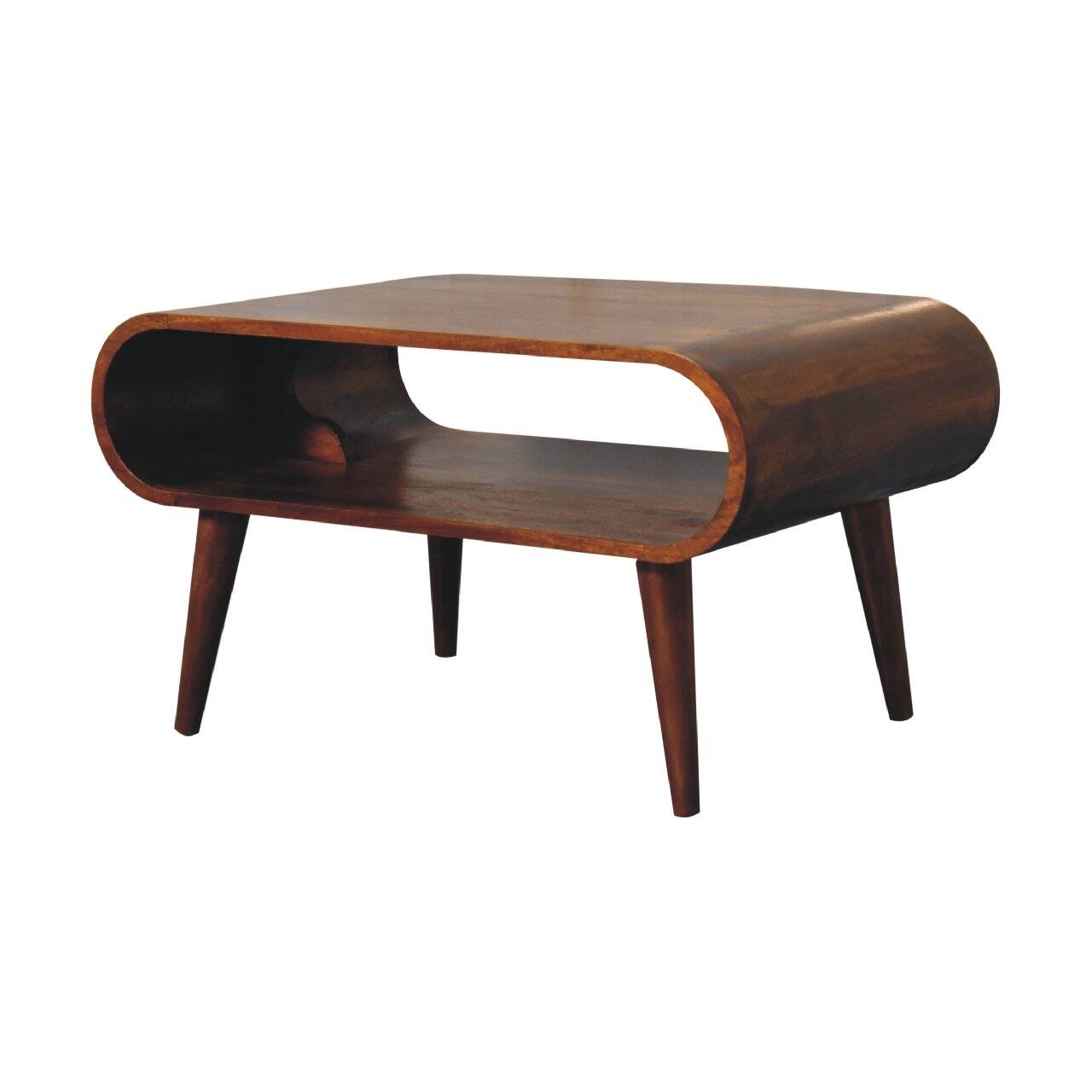 Left. Artisan Furniture - Open Chestnut Coffee Table - chestnut.