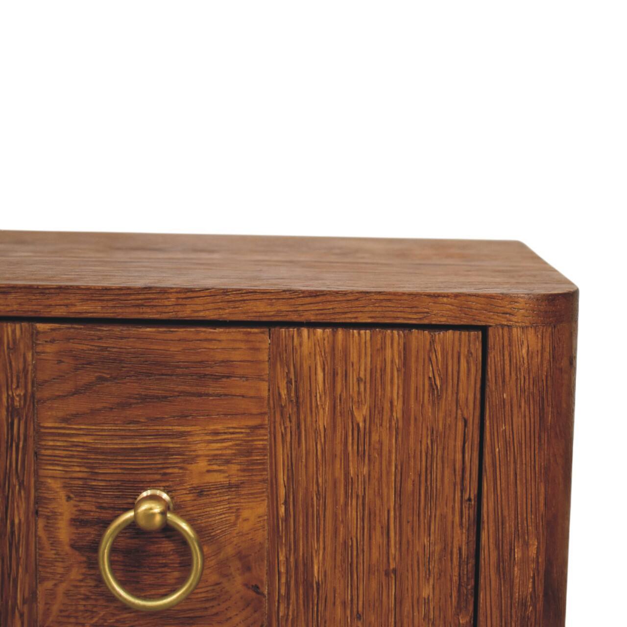 Alt View 5. Artisan Furniture - Artisan Furniture Solid Wood Aurelia Wall Bedside - Brown.
