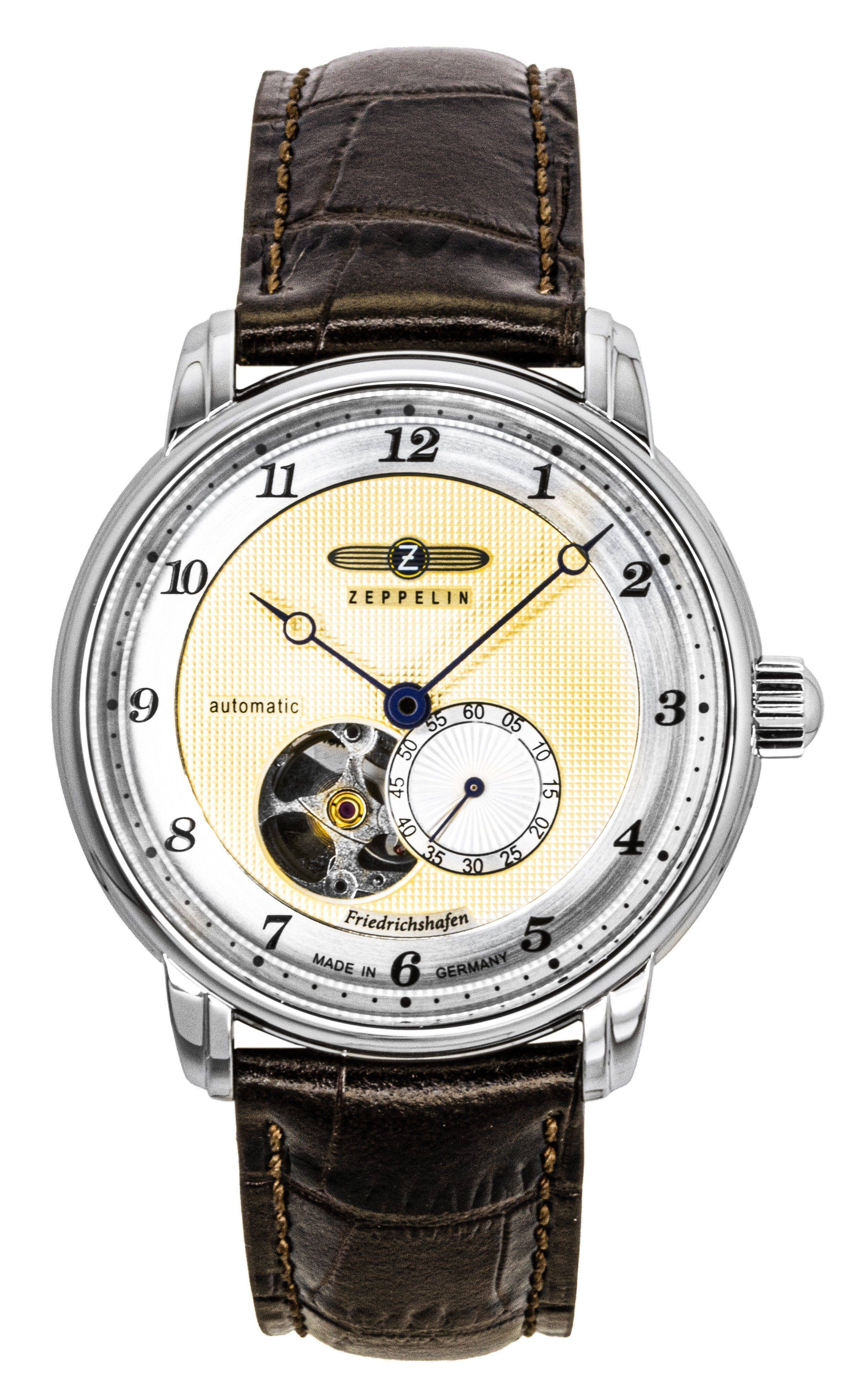 11
12
1
10
ZEPPELIN
2
9 automatic 60 55 05 50 10 45 15 8 40 20 35 30 25 Friedrichshafen 7 5 MADE IN 6 GERMANY
3 4