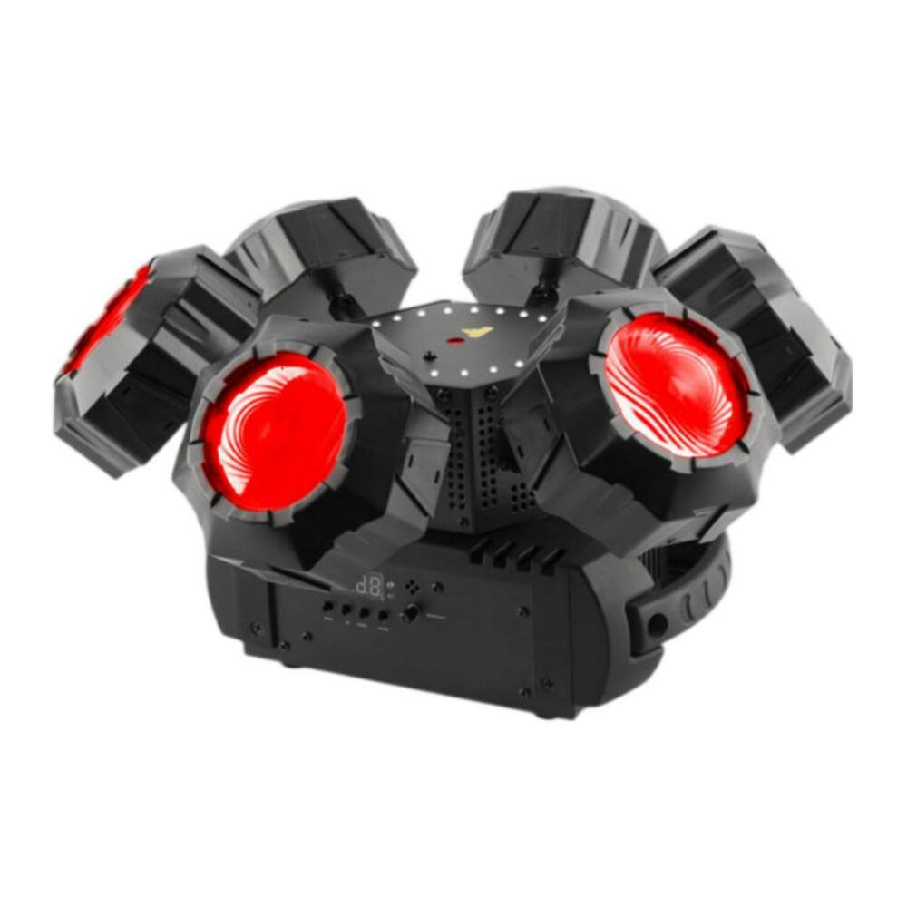 Angle. CHAUVET DJ - Chauvet DJ Helicopter Q6 Multi Effect Light with Adjustable RGBW Beams.