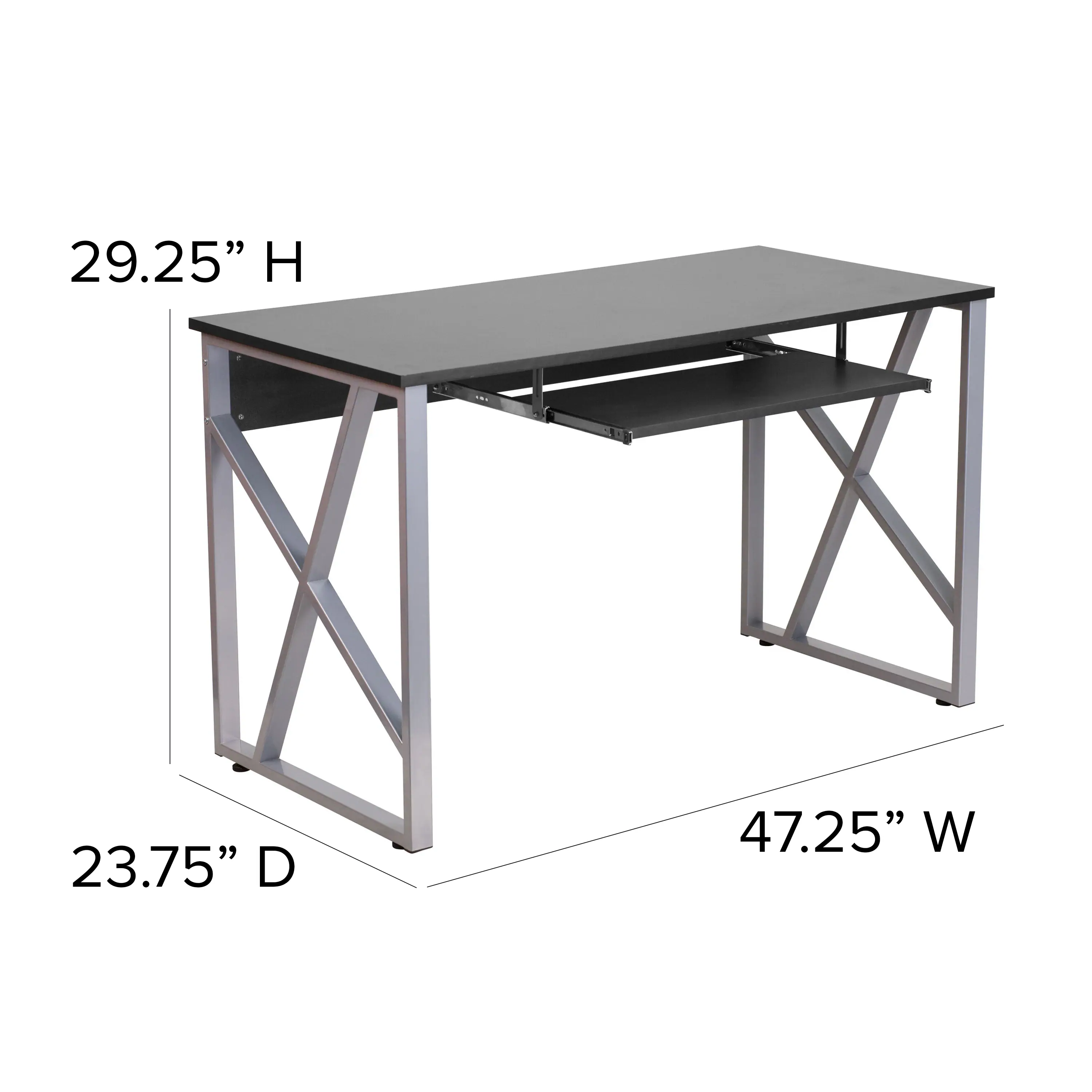 29.25" H  
23.75" D  
47.25" W