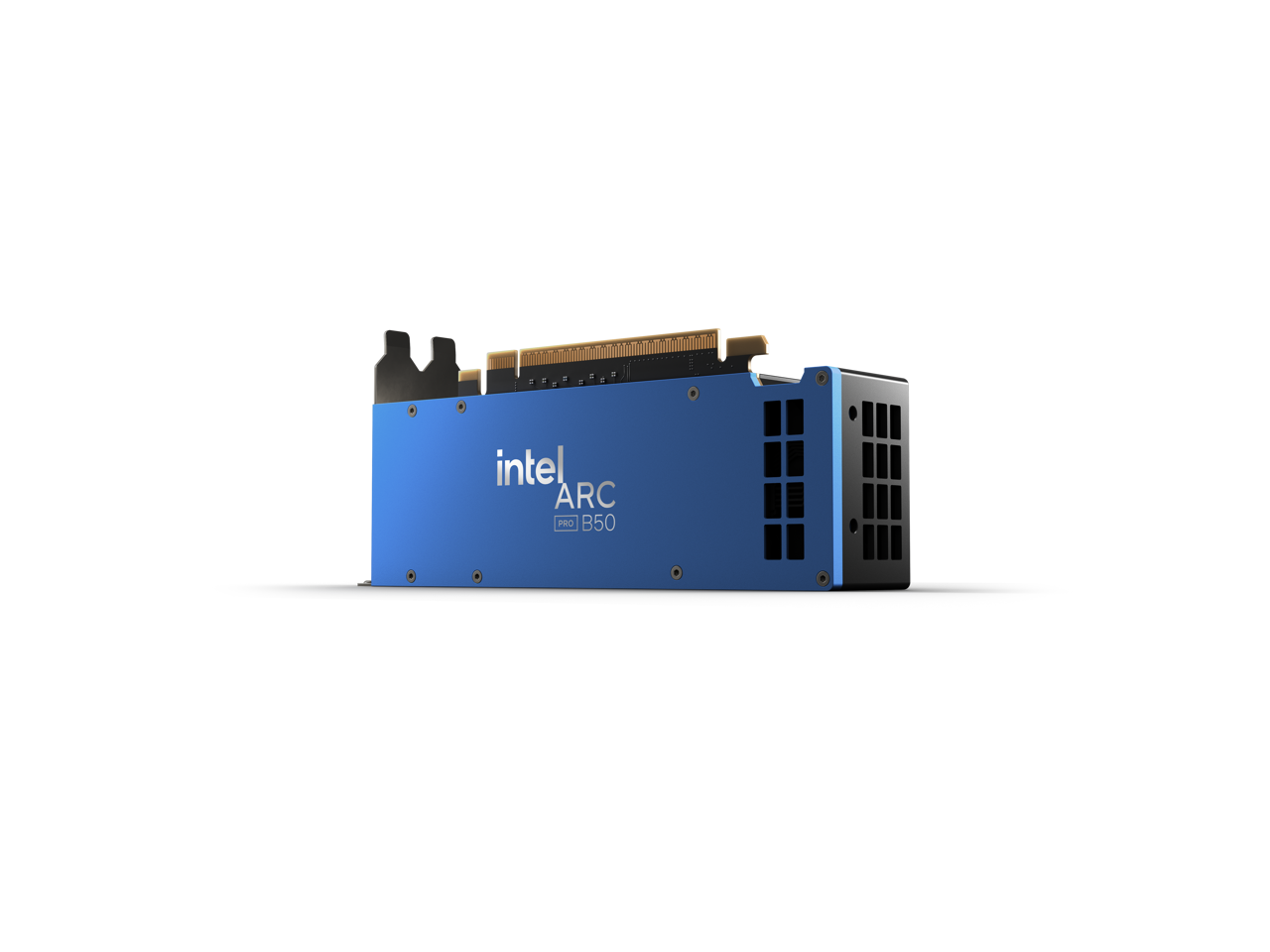 Intel Arc Pro B50 16GB 128 bit GDDR6 PCI Express 5.0 x8 AI and RT