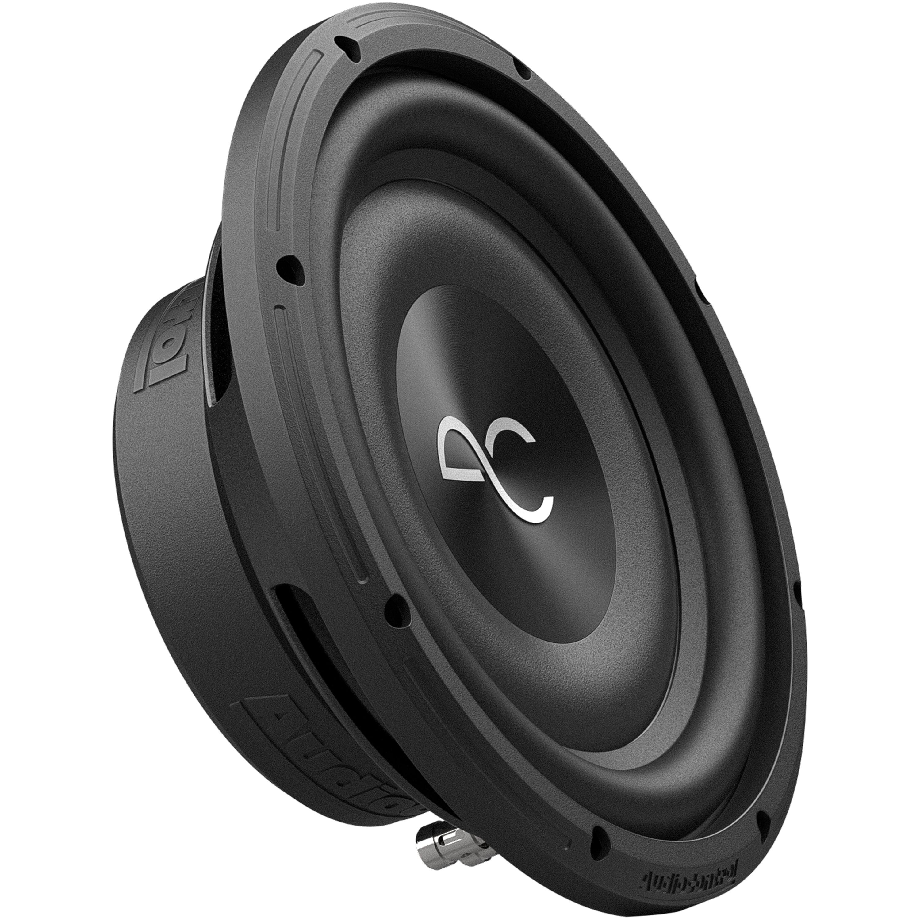 Alt View 12. AudioControl - Space Series 10” Single-Voice-Coil 4-Ohm Low-Profile Subwoofer - Black.