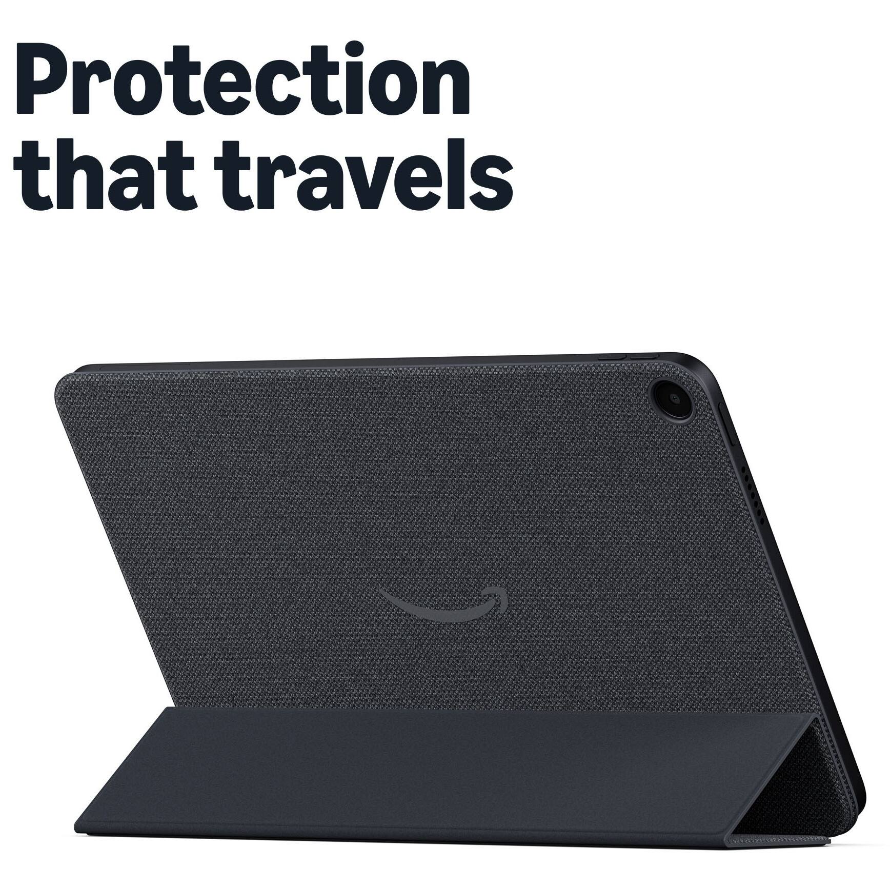 Amazon Alexa Tablet 11 Fabric Folio Cover with Magnetic Attach ...