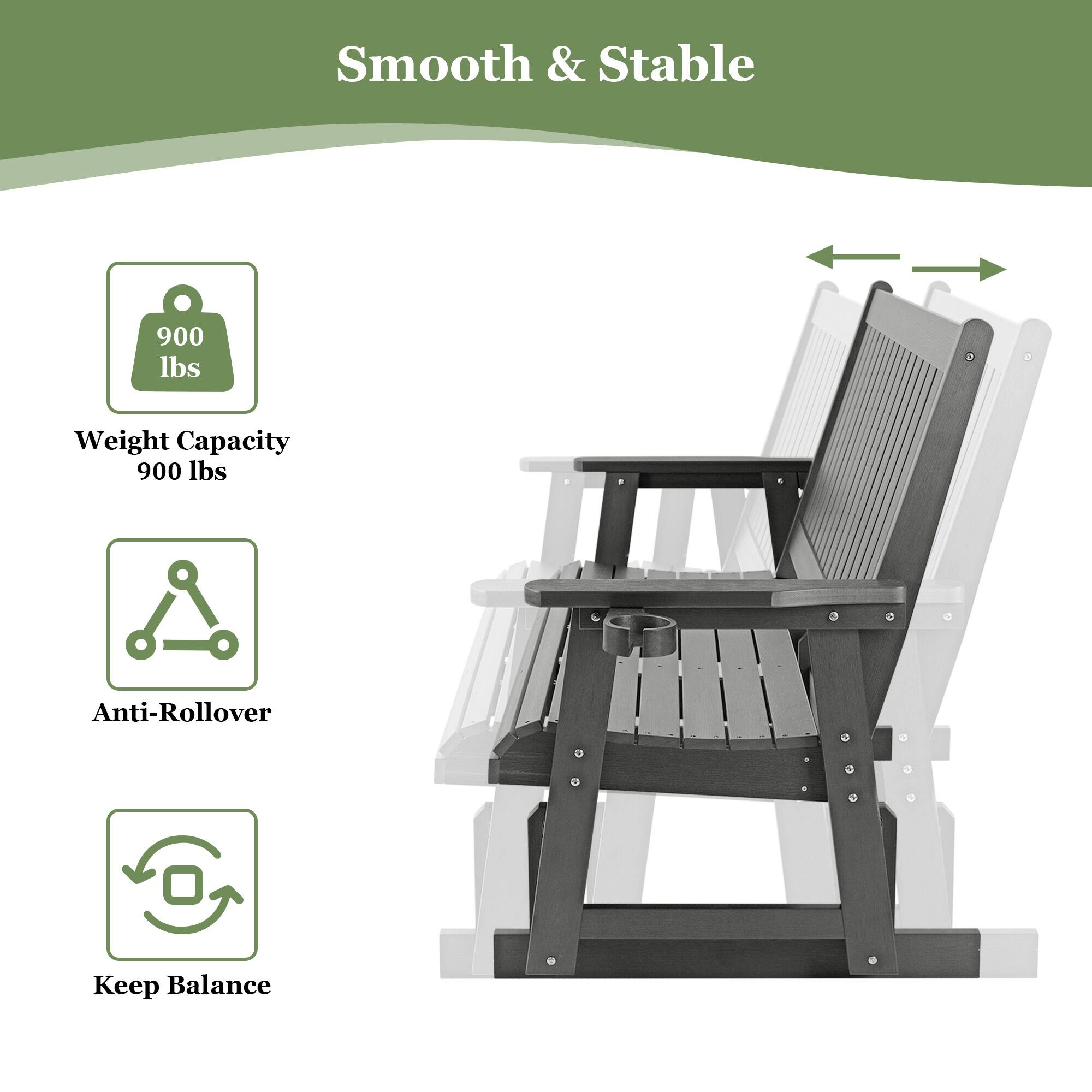 Smooth & Stable

- Weight Capacity 900 lbs
- Anti-Rollover
- Keep Balance