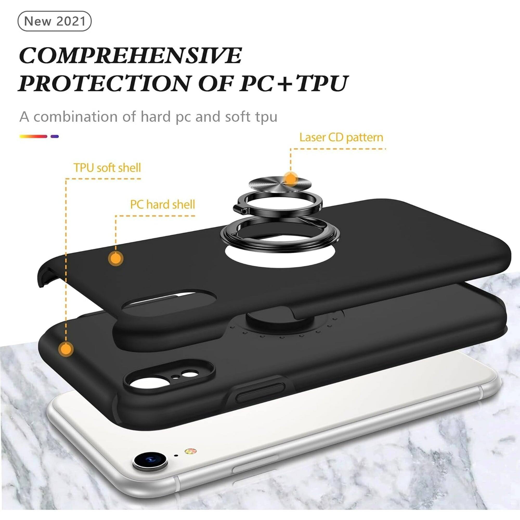 New 2021
COMPREHENSIVE PROTECTION OF PC C+TPU
A combination of hard pc and soft tpu
Laser CD pattern
TPU soft shell
PC hard shell