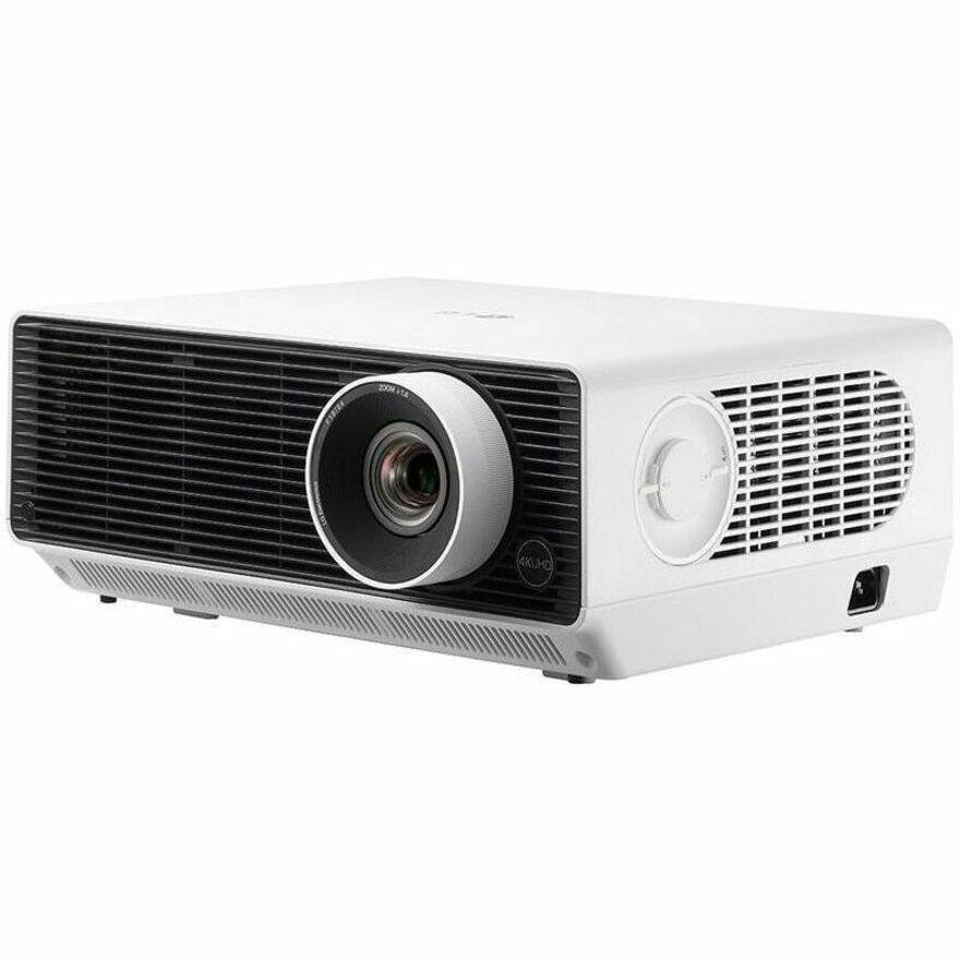 Alt View 8. LG - 4K Laser Projector BU50RG - White.