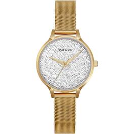 Obaku - Women's Stjerner Dial Watch - V238LXGWMG - Silver