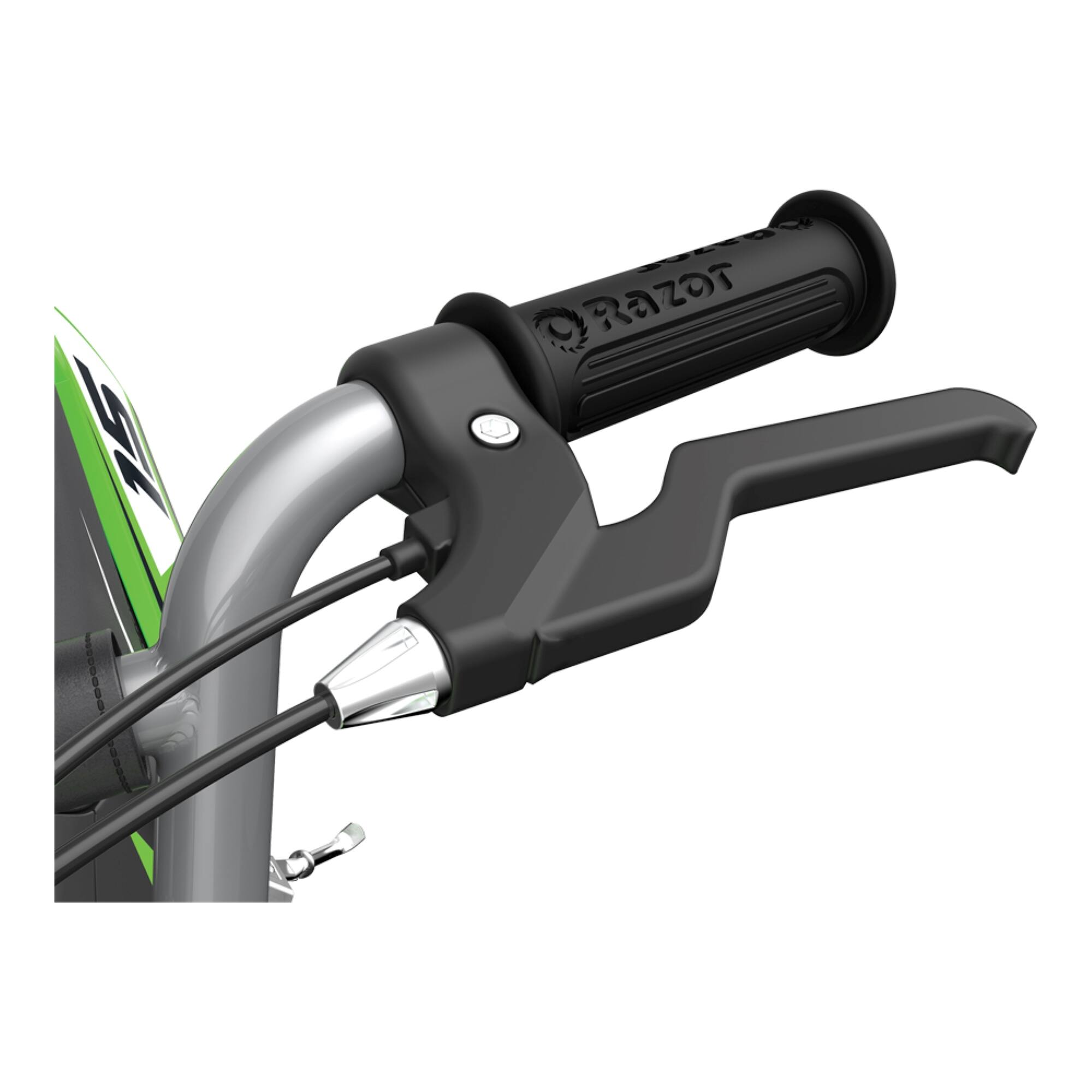 Alt View 17. Razor - MX400 Dirt Rocket 24V Electric Toy Dirt Bikes (2 Pack) - Black/Green.