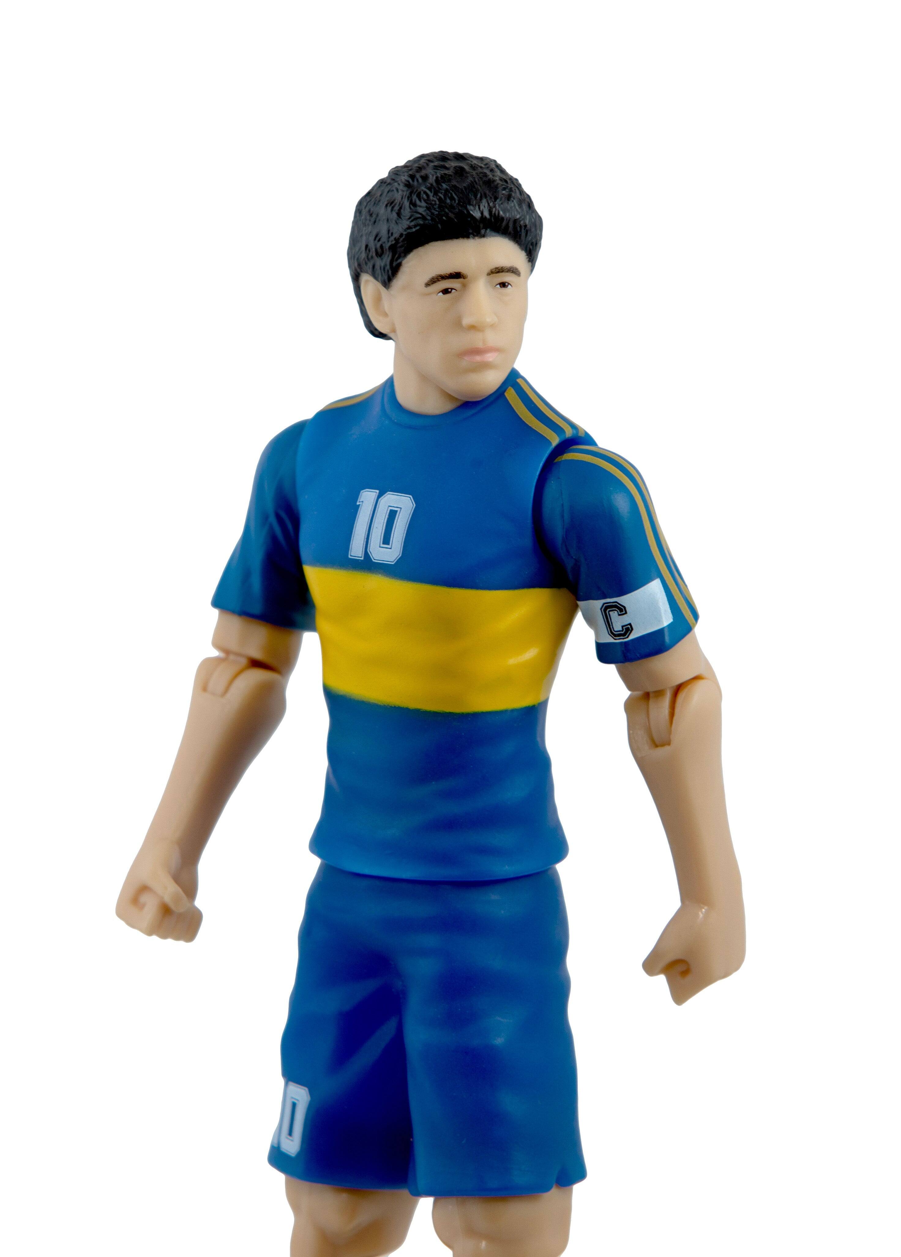 Alt View 3. Banbo Toys - Banbo Toys SOCKERS Boca JR Diego Maradona 8" Collectible Soccer Action Figure.