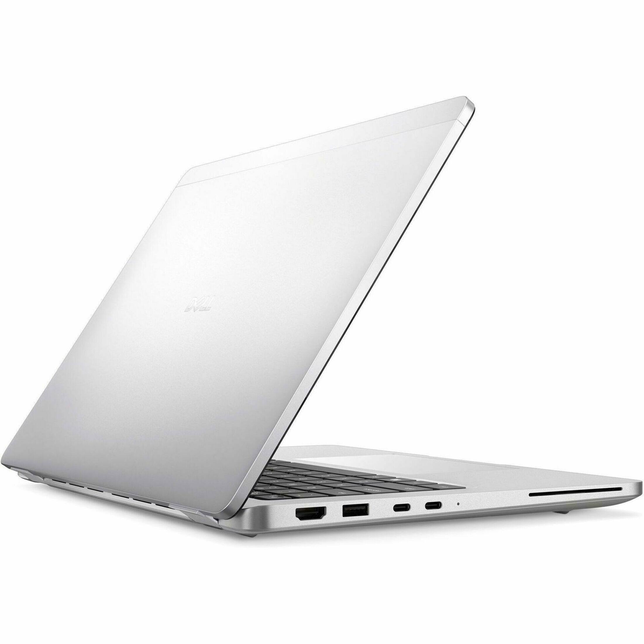 Alt View 19. Dell - Pro 13 Plus 13.3" IPS LCD 1920 x 1200 (Full HD Plus) Laptop - Intel Core Ultra 5 with 16GB Memory - 512 GB SSD - Silver.